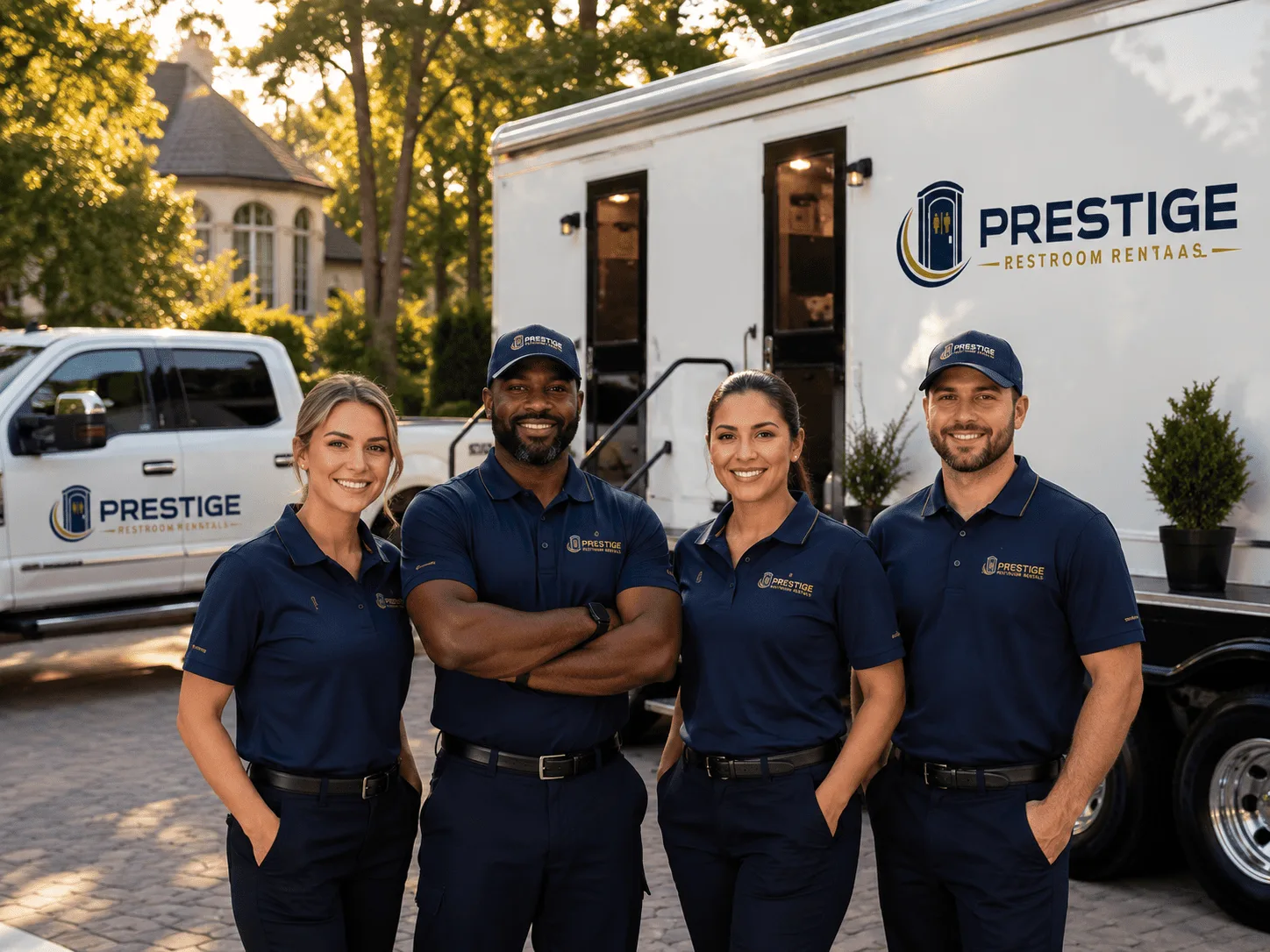 Trusted Luxury Portable Restrooms company in Harriet, AR